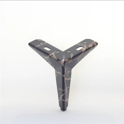 Moderne luksuzne crne metalne noge za kauč